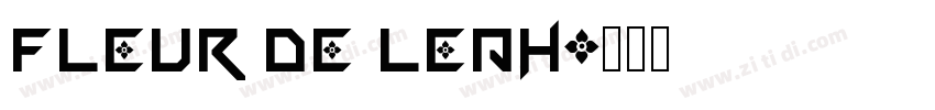 Fleur de leah字体转换